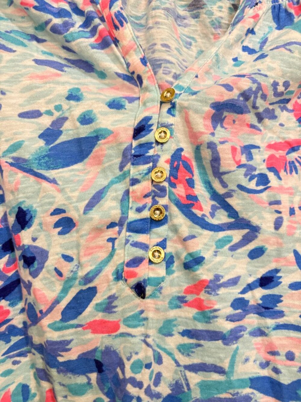 Lilly Pulitzer Sleeveless Printed Tank Top | Size Small - Picture 3 of 4